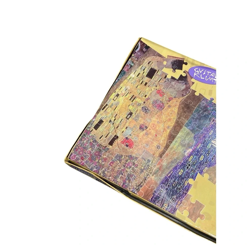 Gustav Klimt The Kiss 1000 Piece Jigsaw Puzzle Sealed Pieces Complete